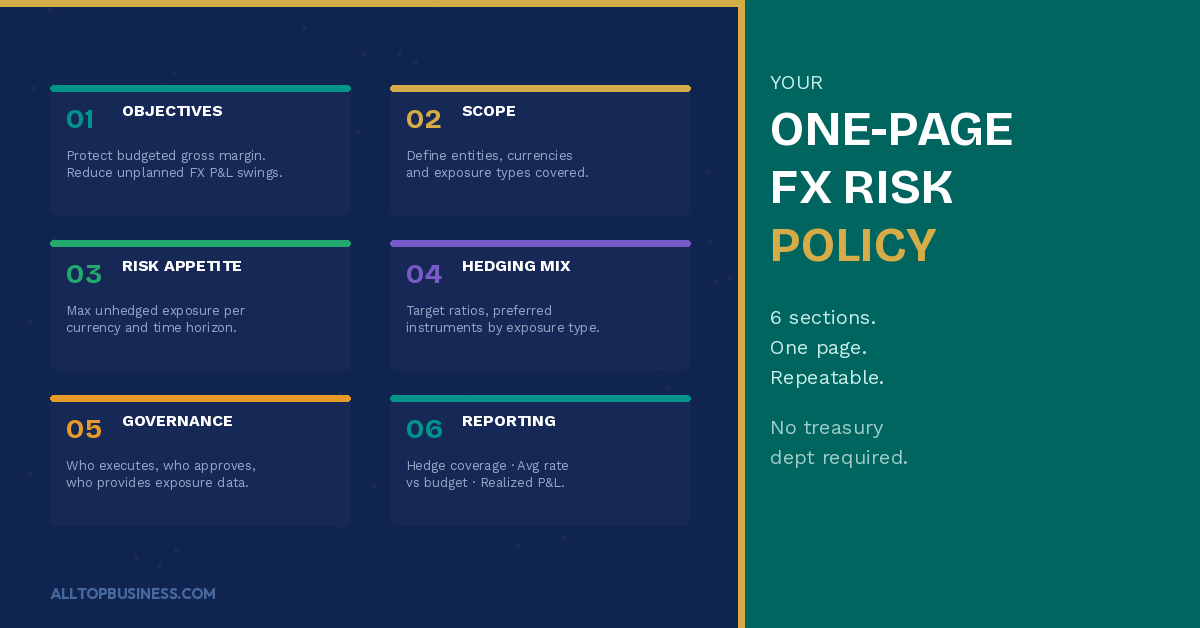 Forex risk policy